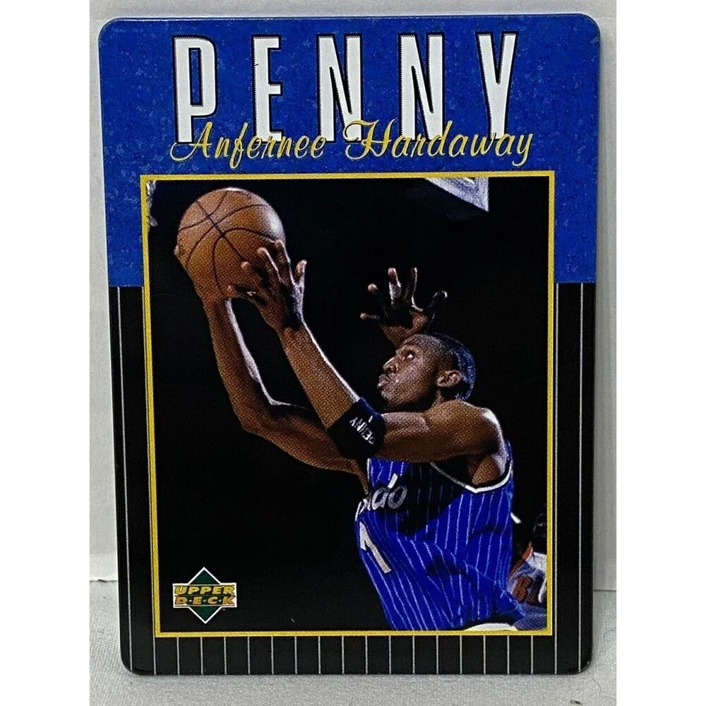 Upper Deck Penny Anfernee Hardaway 1996 4 All Metal Cards In Tin